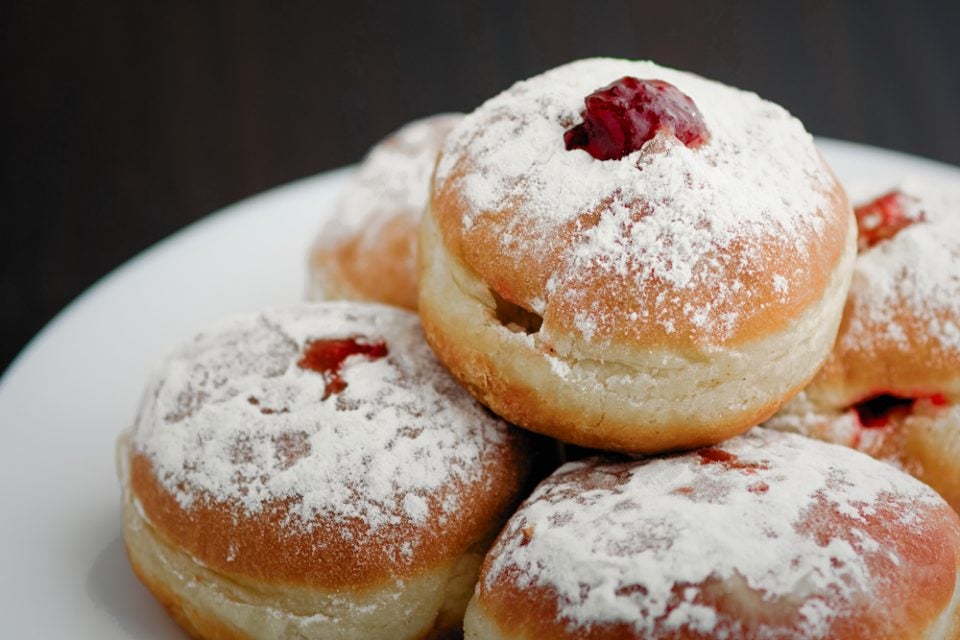 make Hanukkah jelly donuts called sufganiyot with this recipe from Little Passports